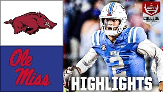 Arkansas Razorbacks vs Ole Miss Rebels  Full Game Highlights [upl. by Abdu]