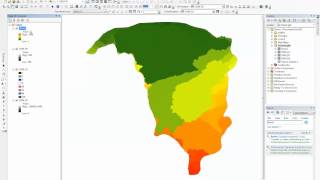 Delineating Watershed and Basins Using ArcGIS [upl. by Eeral]