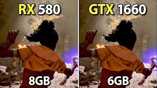 RX 580 vs GTX 1660  Tested in 15 Games 2025 [upl. by Arvad484]