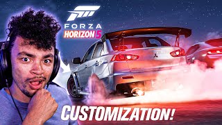 Forza Horizon 5  Customization Details Body Kits amp New Forza Wings FH5 Gameplay [upl. by Russia]