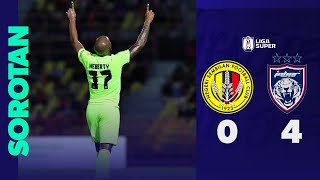 Negeri Sembilan FC 0  4 Johor Darul Tazim  Sorotan Perlawanan Liga Super 202425 [upl. by Mcconaghy]