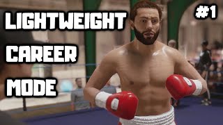 Ep1 Undisputed Boxing Career Mode  Undisputed Difficulty [upl. by Langham]