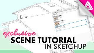 Sketchup Scenes Tutorial [upl. by Lenej750]