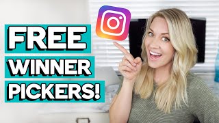 HOW TO PICK A WINNER ON INSTAGRAM GIVEAWAY Free Random Winner Picker for Comment amp Story Entries [upl. by Belding]