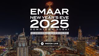 New Years Eve Burj Khalifa Show 2025 [upl. by Calondra]