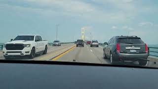 Crossing the Mackinac Bridge [upl. by Mahon578]