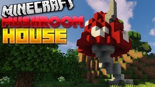 How to Build a Giant Mushroom House in Minecraft 114 Tutorial [upl. by Shari]