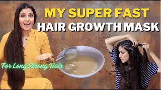 My Super Fast Hair Growth Mask For Long Hair  Ghazal Siddique [upl. by Riem76]