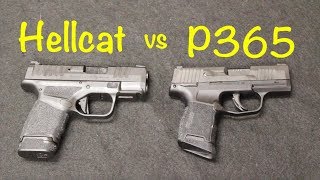 Springfield Hellcat vs Sig P365 [upl. by Mack]