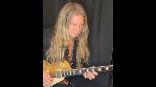 Joel Hoekstra and I tearing it up on The Path 🎸⚡️🎸 metal heavymetal guitar guitarsolo rock [upl. by Keviv]