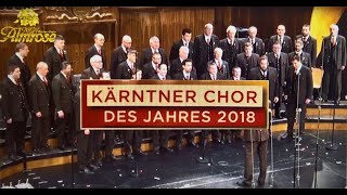 Maria Lassu live  MGV Almrose Radenthein  Kärntner Chor des Jahres 2018 [upl. by Rehttam18]