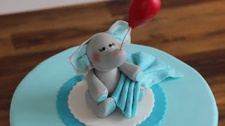 Tutorial Elefant modellieren aus Fondant  Elephant  Sallys Welt [upl. by Auos]