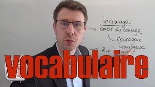 Learn French vocabulary  vocabulaire français facile  Niveau B1 [upl. by Brause11]