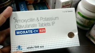 Moxate CV 625 Tablet Benefits in Hindi [upl. by Forelli]