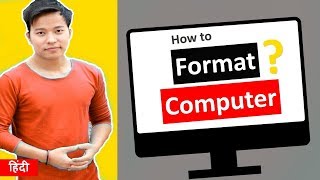 How to Format computer and laptop  Window 7  8 10 Format  Computer format kaise kare in hindi [upl. by Navi]