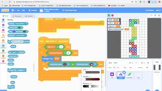 How to Make a Tetris Game with Scratch [upl. by Nnayd]