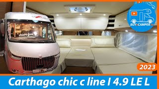 Motorhome Tour  Carthago chic c line I 49 LE L  New Luxury Integrated  2023  Caravansalon [upl. by Macmahon]