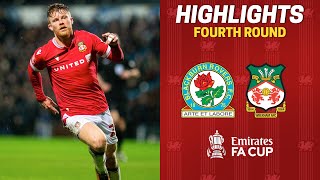 HIGHLIGHTS  Blackburn Rovers vs Wrexham AFC [upl. by Hilten219]