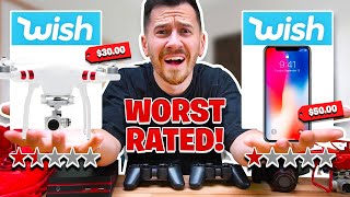 I Bought The WORST Rated Items On Wish [upl. by Ahtael]