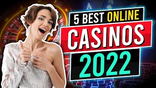 🏆 5 BEST Online Casinos Win Real Money and Huge Bonuses 💰 [upl. by Edin]