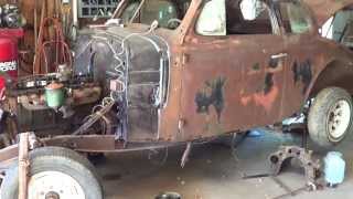 1939 Chevy Master Deluxe Start Of Restoration [upl. by Yhotmit]