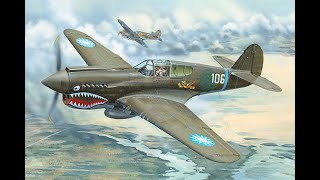 Trumpeter 132 P40E Warhawk  Inbox Review [upl. by Fagaly]