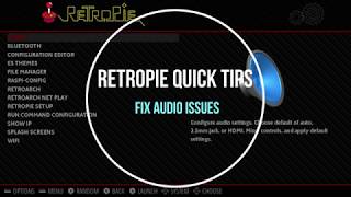 How to Fix Audio Issues In Retropie  RPi Quick Tips [upl. by Assenna]