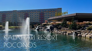 KALAHARI RESORT POCONOS  Explore the Massive Indoor Waterpark  Full Tour [upl. by Iknarf]