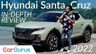 2022 Hyundai Santa Cruz Review A new kind of truck  CarGurus [upl. by Handbook]