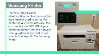 How To Find WPS Pin On Samsung Printer  Samsung Printer Wifi Setup  techiebee [upl. by Koeninger]