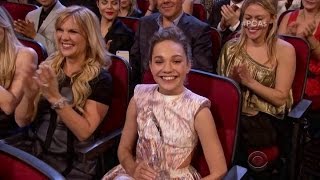 Maddie Ziegler  Peoples Choice Awards 2016 [upl. by Ragas27]