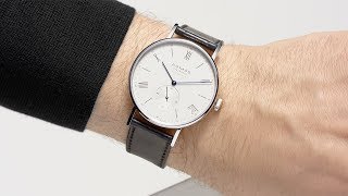 Ludwig neomatik 41 Date from NOMOS Glashütte [upl. by Htebazle]