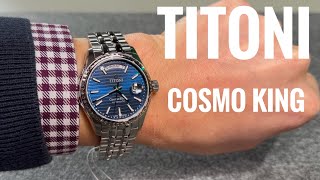 Titoni Cosmo King Day Date Automatik  Review  OlfertampCo [upl. by Theodoric]