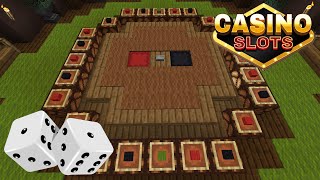 Minecraft Redstone Casino Randomizer  Tutorial [upl. by Goulder584]