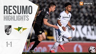 Highlights  Resumo Vitória SC 11 Moreirense Liga 1920 27 [upl. by Kacerek]