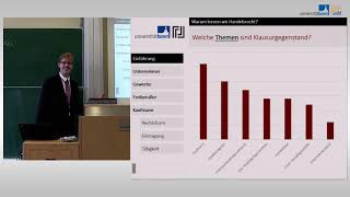 Handelsrecht 01  Einführung Unternehmer und Kaufleute 1 [upl. by Quirk]