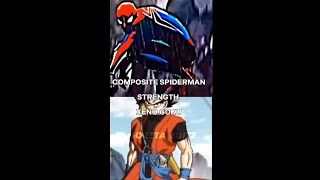 GOKU ALL FORM vs SPIDER MAN ALL FORM [upl. by Ferretti]