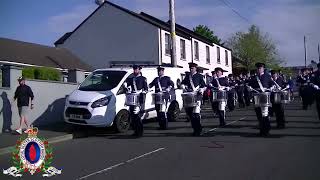 Pride Of The Hill Carnmoney Flute Band 030622 [upl. by Pentheam232]