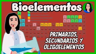 Bioelementos primarios secundarios y oligoelementos [upl. by Nueovas140]