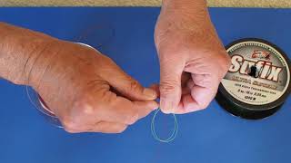 Shock Leader Knot for Surfcasting [upl. by Galer]