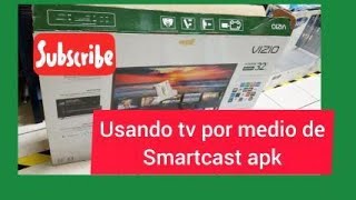 SOLUCION A MENSAJE SMARTCAST NO DISPONIBLE EN TELE VIZIO USANDO APLICACION SMARTCAST EMPAREJANDO [upl. by Elawalo]