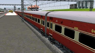 Rajdhani Express  Ratlam To Vadodara  Indian Train Simulator [upl. by Deste811]