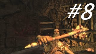 Lets Play Skyrim Part 8 Halted Stream Camp Walkthrough [upl. by Aloisia]