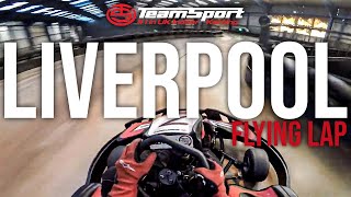 Flying Lap  TeamSport Karting Liverpool [upl. by Repard]