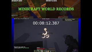 Beating Random Minecraft WORLD RECORDS Impossible To Beat [upl. by Sparky]