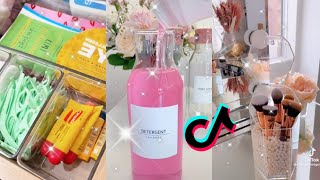 aesthetic organizing restocking and refill tiktok compilation [upl. by Angrist]