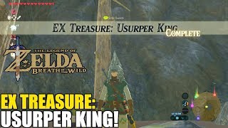 EX Treasure Usurper King  Usurper King Helmet Location Botw [upl. by Eziechiele]