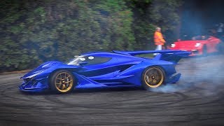 The BEST amp WORST Supercar PowerSlides Goodwood FOS 2019 [upl. by Yrred705]