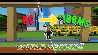 BLOCK TYCOON SPEEDRUN  LIFE 1  WORLD RECORDOutdated [upl. by Bussey172]