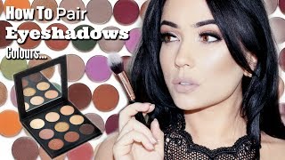 Beginner Eye Makeup  How To Pick Eyeshadow Combinations  Highlight Contour Transition Shades [upl. by Maffei]